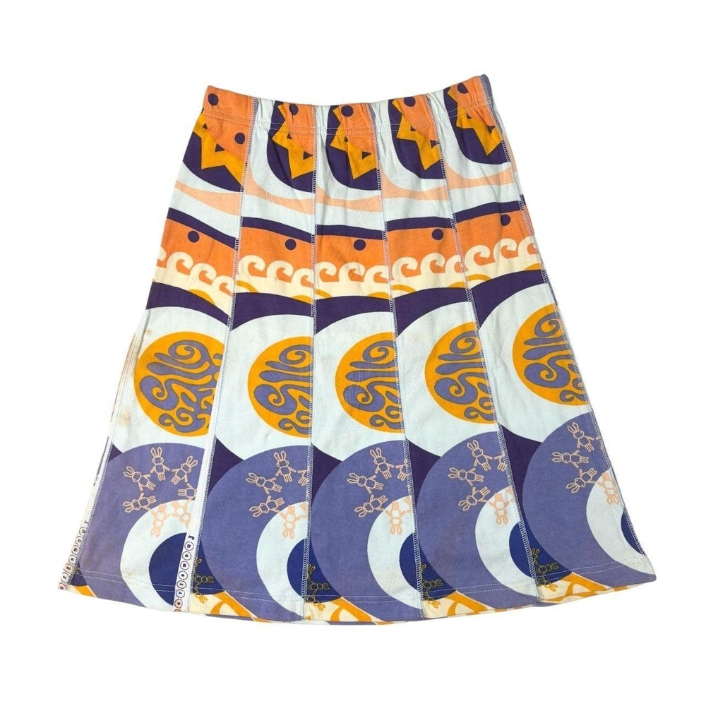 deadstock Hayes rare graphic euro midi skirt